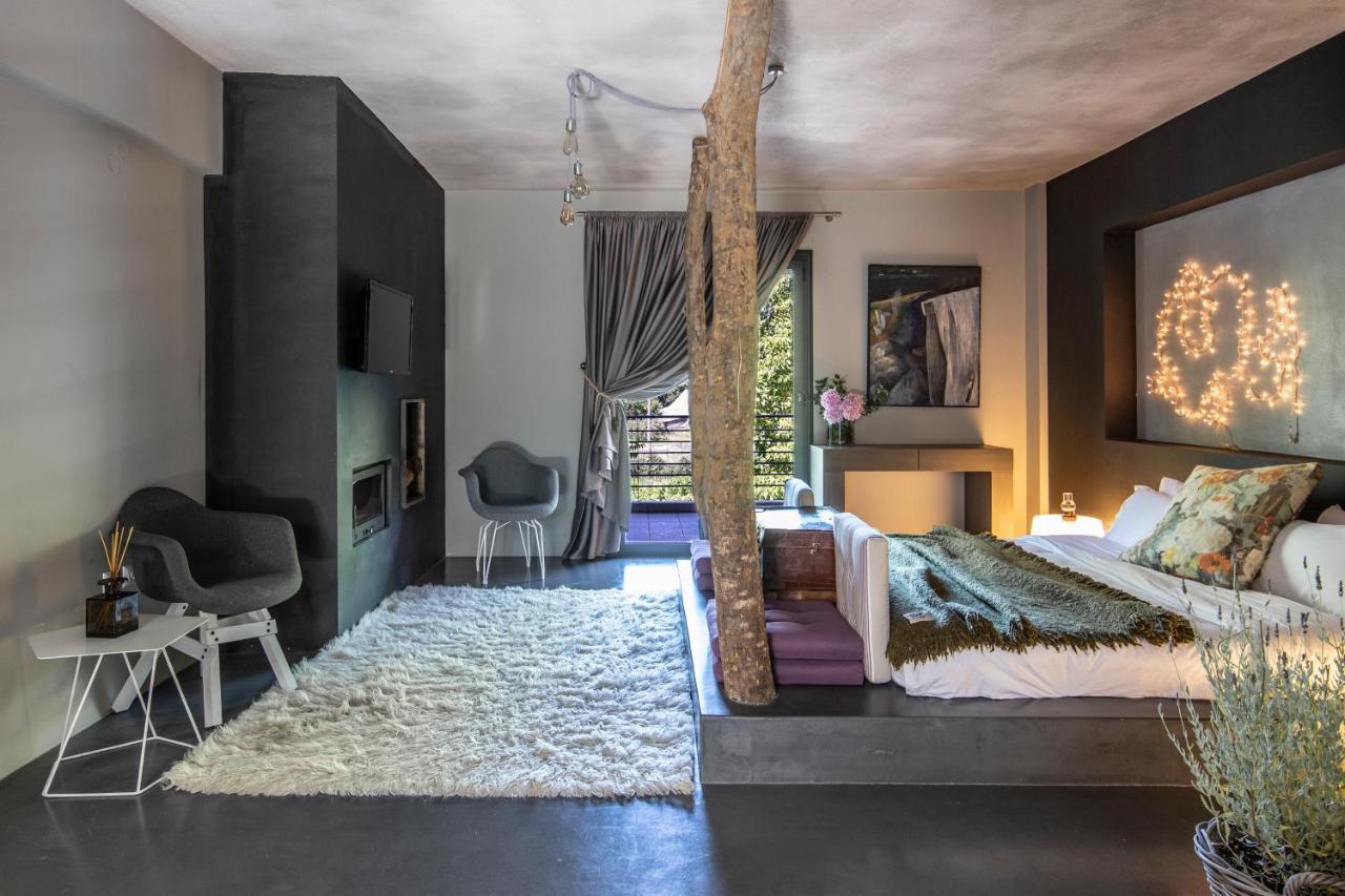 Oniropetra Boutique Hotel Karpenisi Ngoại thất bức ảnh